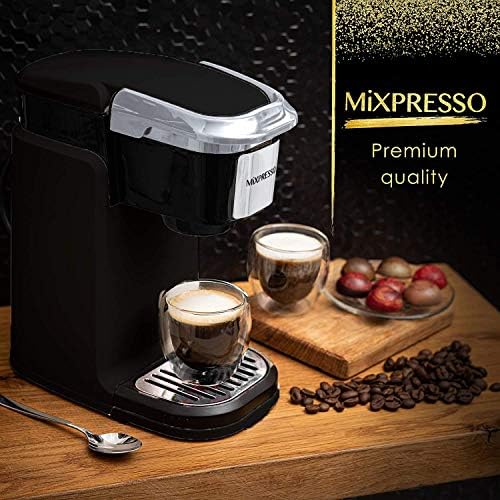 מכונת קפה כוס אחת מיקספרסו / אישי, אחת לשרת קפה בירה מכונה, תואם עם אחת-כוסות | מהיר לחלוט טכנולוגיה, לתכנות תכונות,